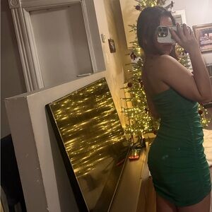 Zara Emerald Green dress